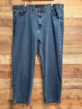 Real Ranch Regular Fit Men’s Jeans Size 46x30 Dark Wash Denim M004